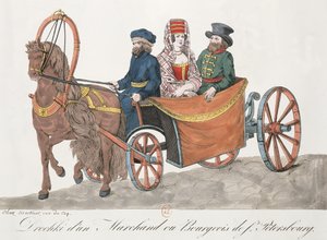 Droshky de un comerciante de San Petersburgo